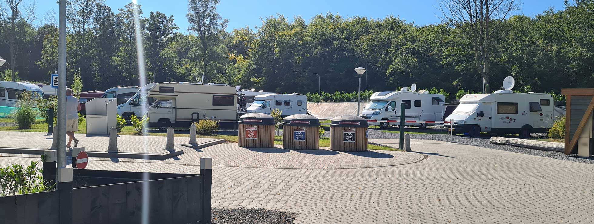 Overzicht Camperpark Urk 